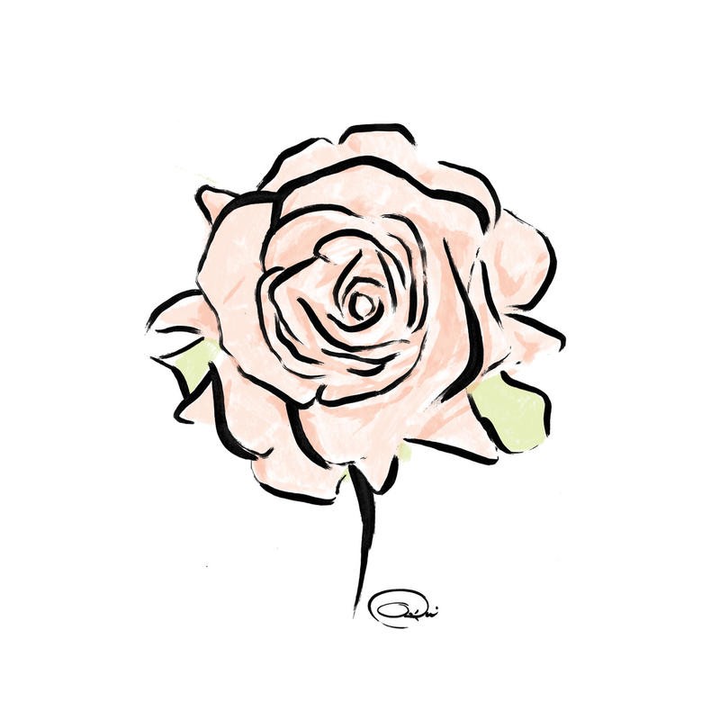 Onrei, FLORAL SKETCH II (BLUMEN)