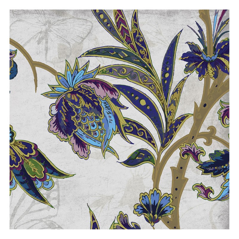 Jace Grey, FLORAL PATTERN WHITE II (BLUMEN)