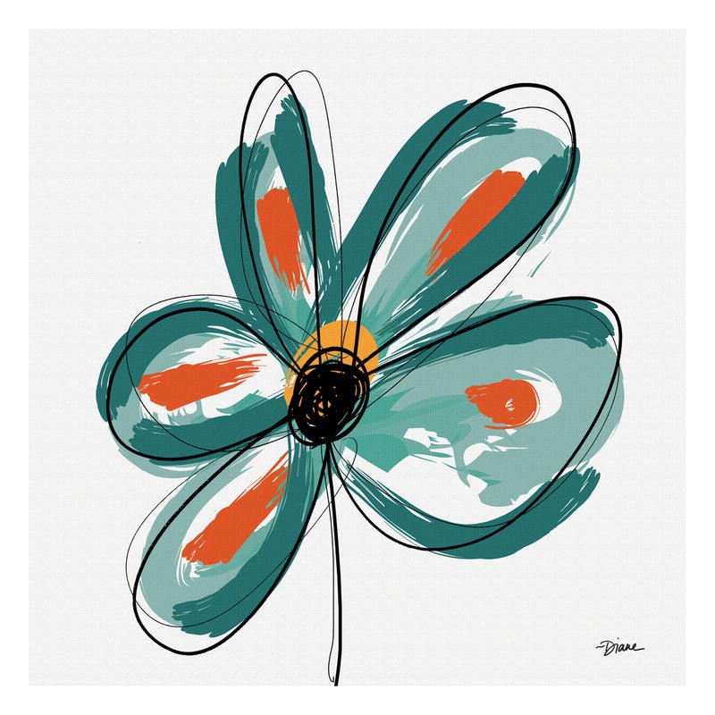 Diane Stimson, GERBER FUNK I (BLUMEN)