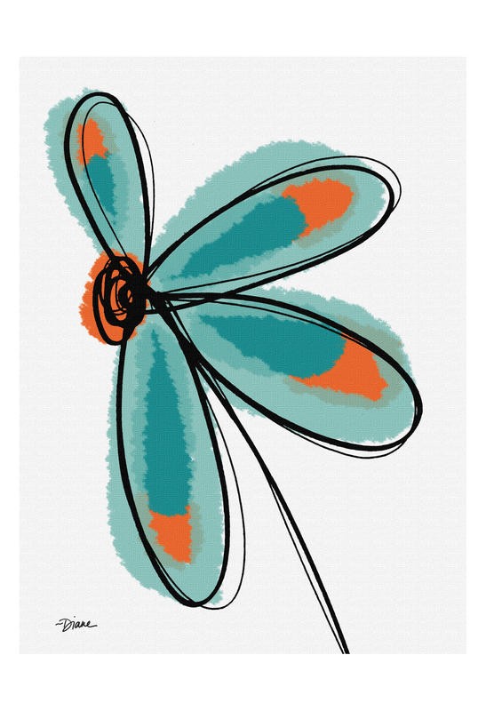 Diane Stimson, GERBER FUNK VI (BLUMEN)
