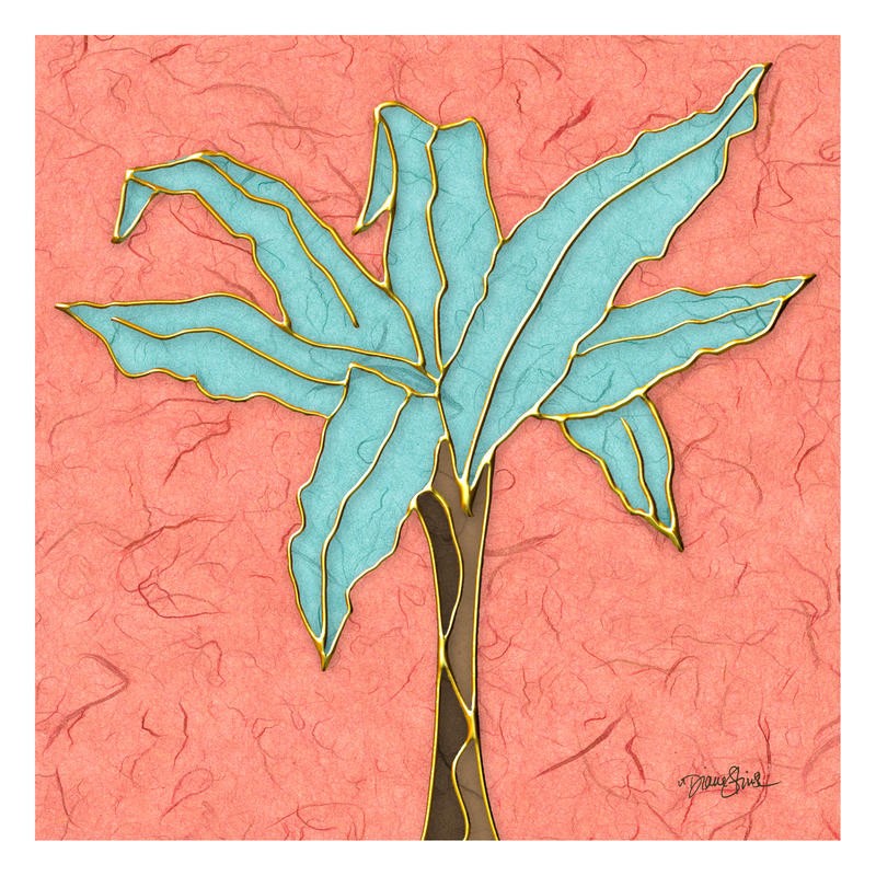 Diane Stimson, TROPICAL PALM I (ASIEN + AFRIKA)