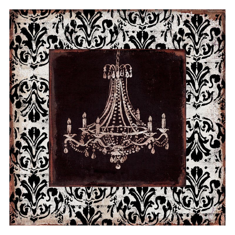 Sunny, CHANDELIER DAMASK I (VINTAGE/RETRO)