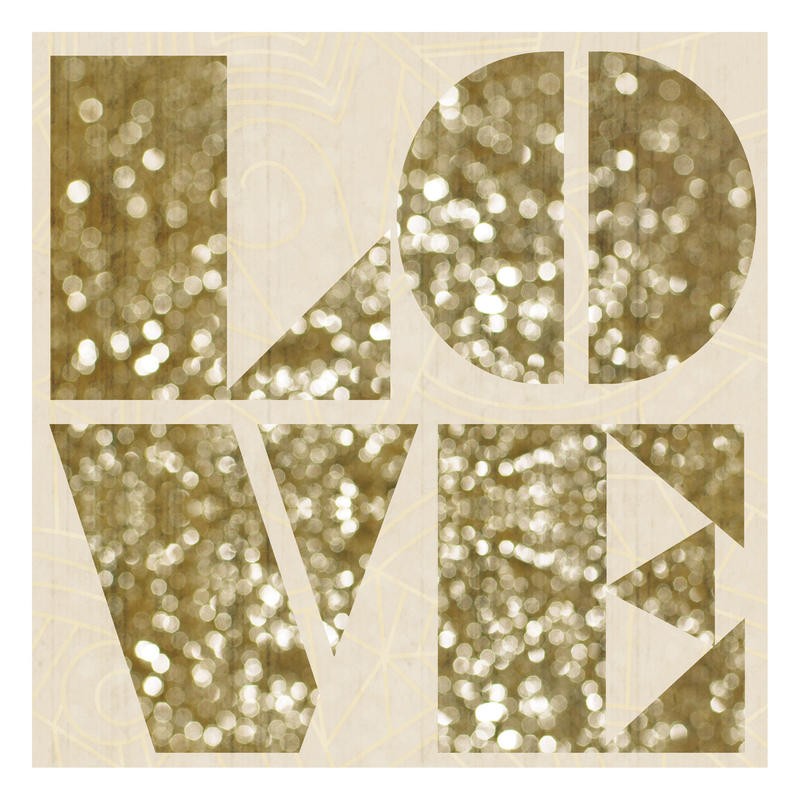 Lauren Gibbons, GOLD LOVE (TYPOGRAFIE)