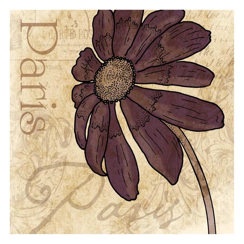 Jace Grey, BROWN FLOWER (BLUMEN)