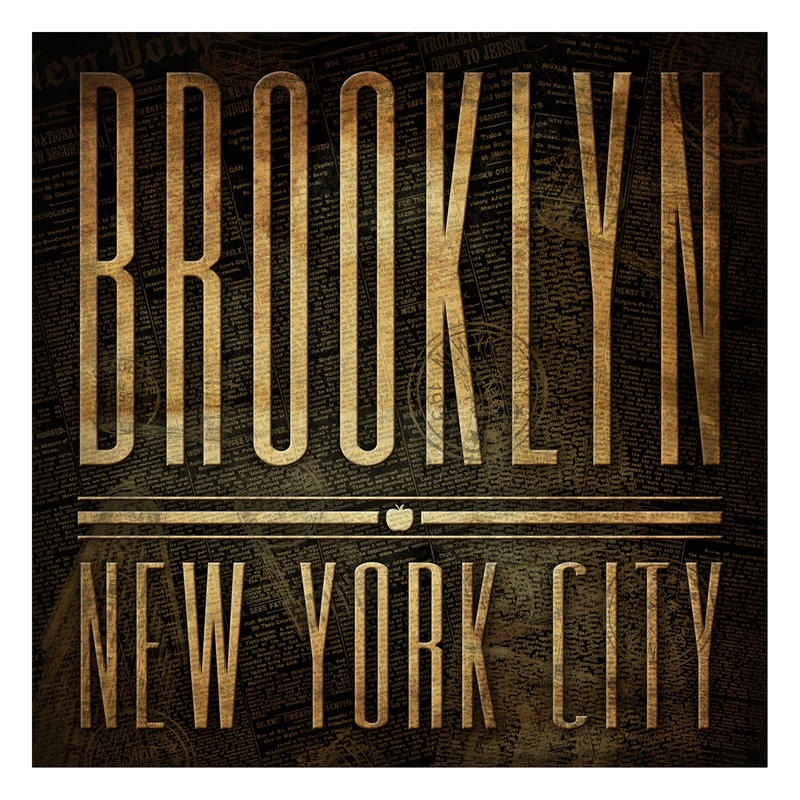 Jace Grey, BRONZE PRINT II (NEW YORK, Grafik, Wunschgröße, Grafik, Wohnzimmer, Treppenhaus, Jugendzimmer)