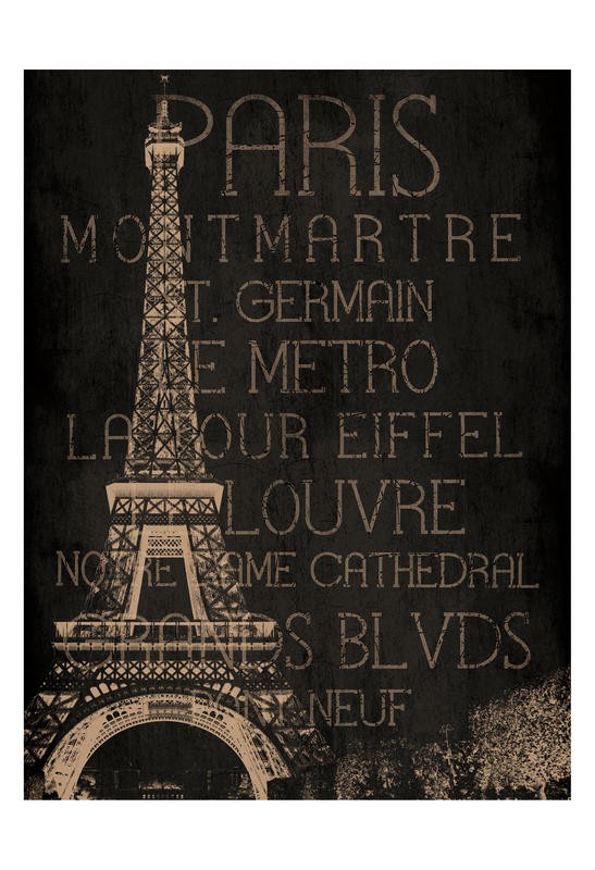 Jace Grey, PARIS LETTER BROWN (STÄDTE)