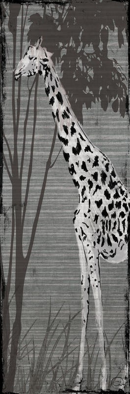 Onrei, GREY PANEL GIRAFFE (TIERE)