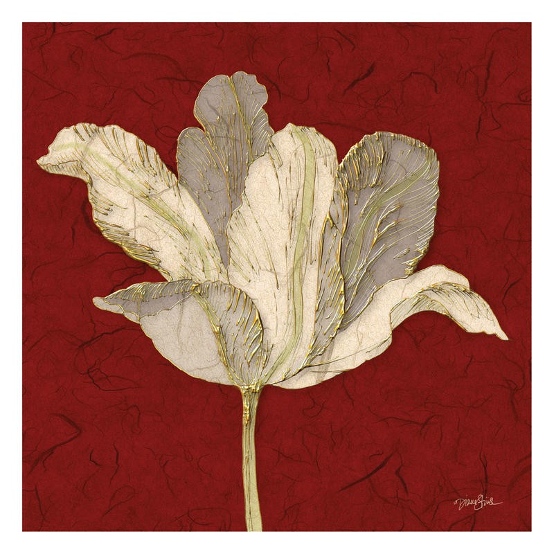Diane Stimson, TULIP WITH RED (BLUMEN)