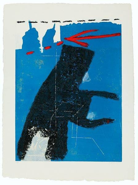 Coignard James Architecture (30) (Carborundum-Radierung, handsigniert, nummeriert) (Abstrakt, Abstrakte Kunst, modern, Formen, Muster, Original, signiert, Büro, Business, Wohnzimmer)