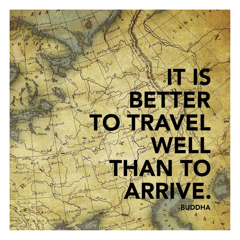 Jace Grey, TRAVEL WELL MAP II (TYPOGRAFIE)