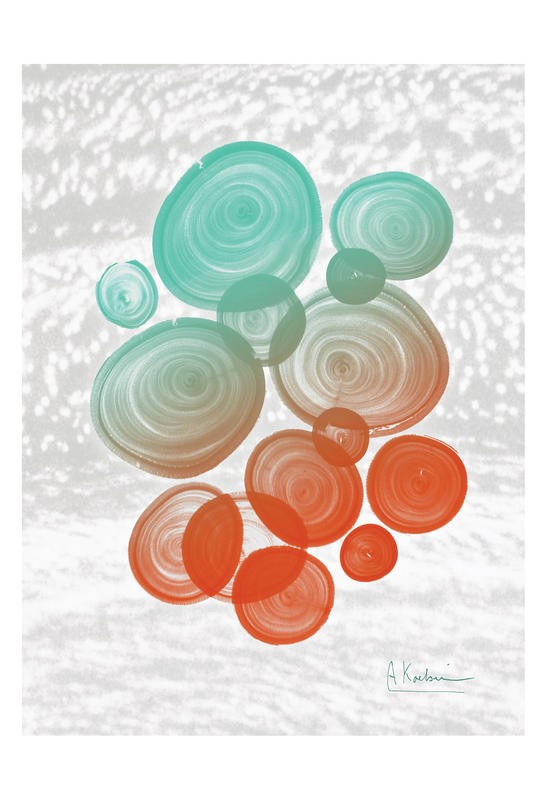 Albert Koetsier, RINGS TURQUOISE II (X-RAY)