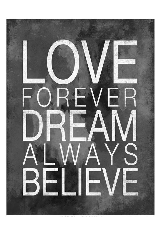 Jace Grey, LIFE AND LOVE I (TYPOGRAFIE)