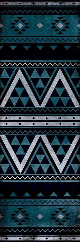 Jace Grey, AZTEC TRIO BLUE II (MUSTER)