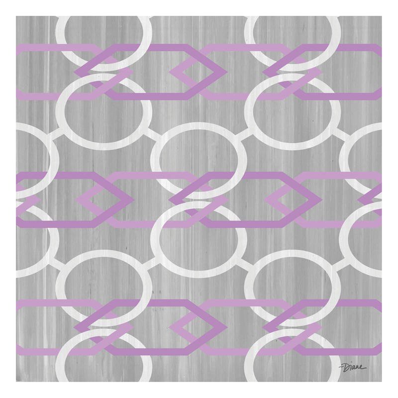 Diane Stimson, PURPLE LINKED II (MUSTER)