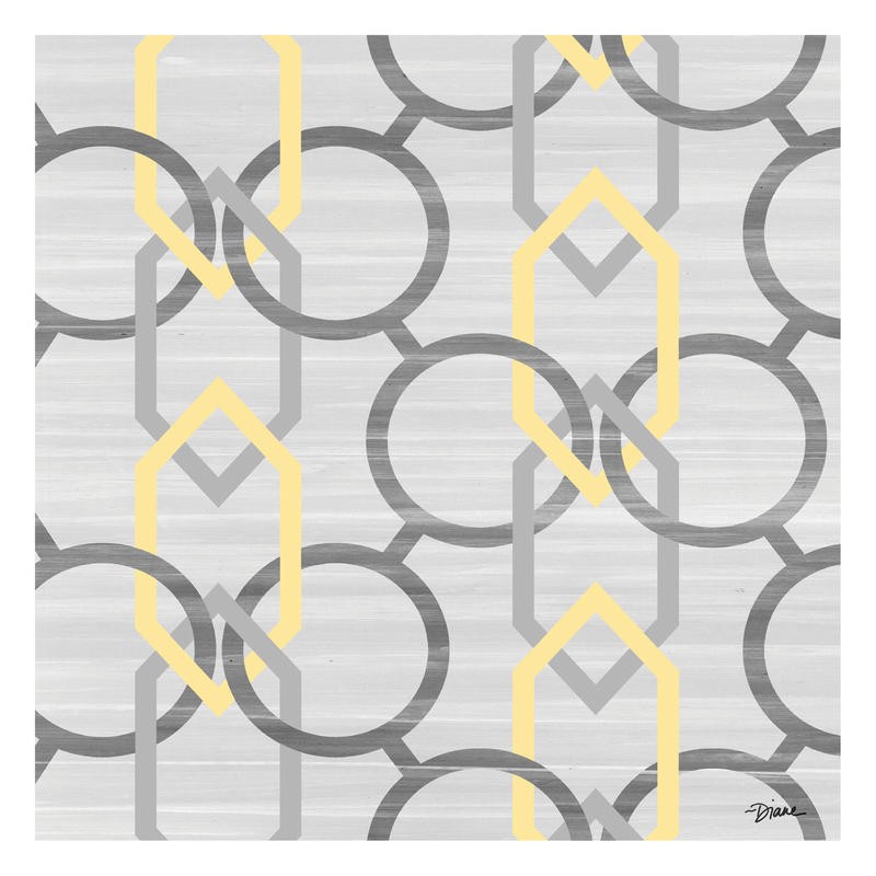 Diane Stimson, YELLOW LINKED I (MUSTER)