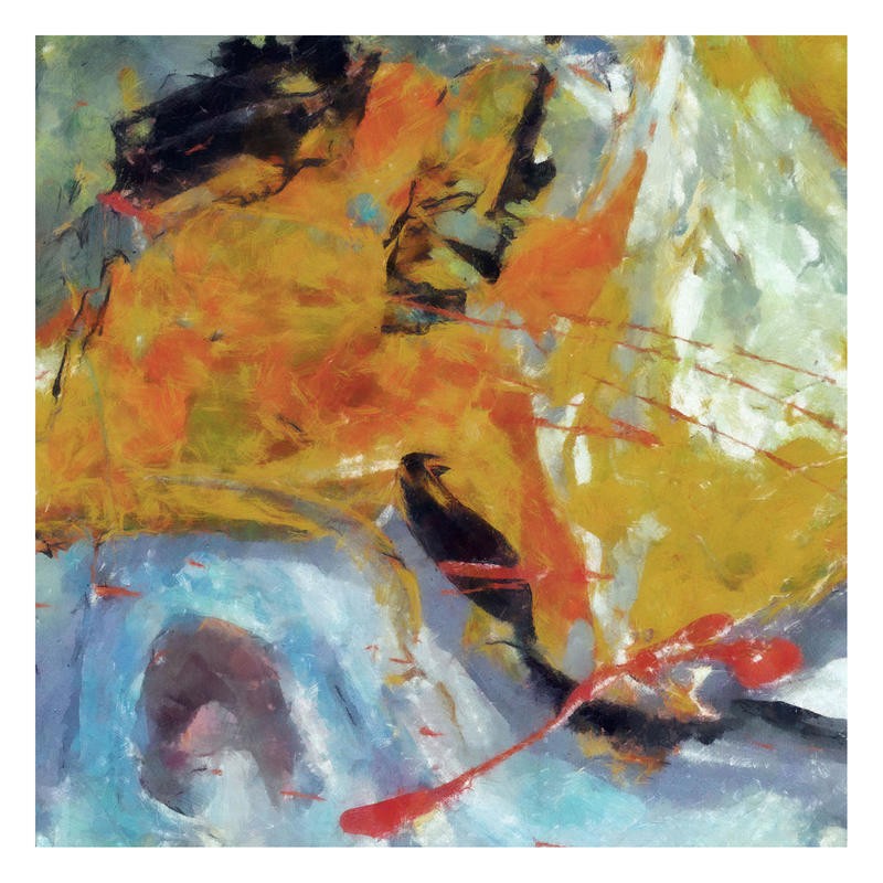 Taylor Greene, STIGMA II (Unruhe, Pinselstriche, Duktus, Dynamik,  Wunschgröße, modern, Wohnzimmer, Büro, Treppenhaus)