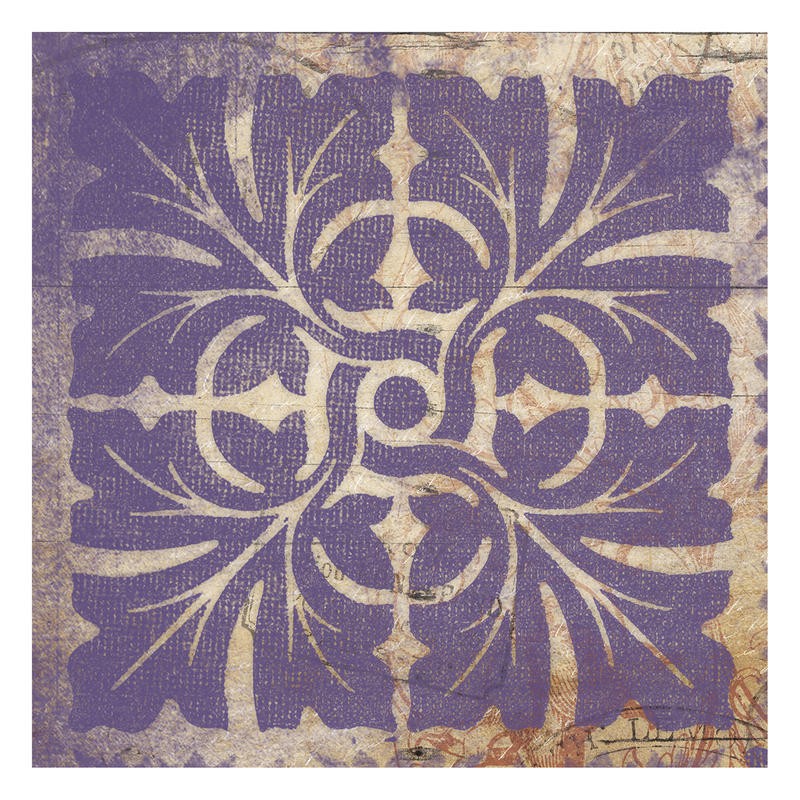 Jace Grey, PATTERN IN PURPLE I (MUSTER)