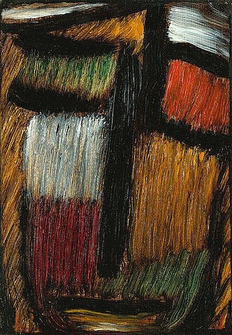 Alexej von Jawlensky, Meditation. 1934 (Gesicht, Kopf, abstrahiert, geometrisch, Klassische Moderne, Blauer Reiter, Treppenhaus, Wohnzimmer, Klassische Moderne, Wunschgröße, bunt)