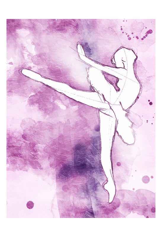Onrei, PAINTED BALLERINA II (MENSCHEN)