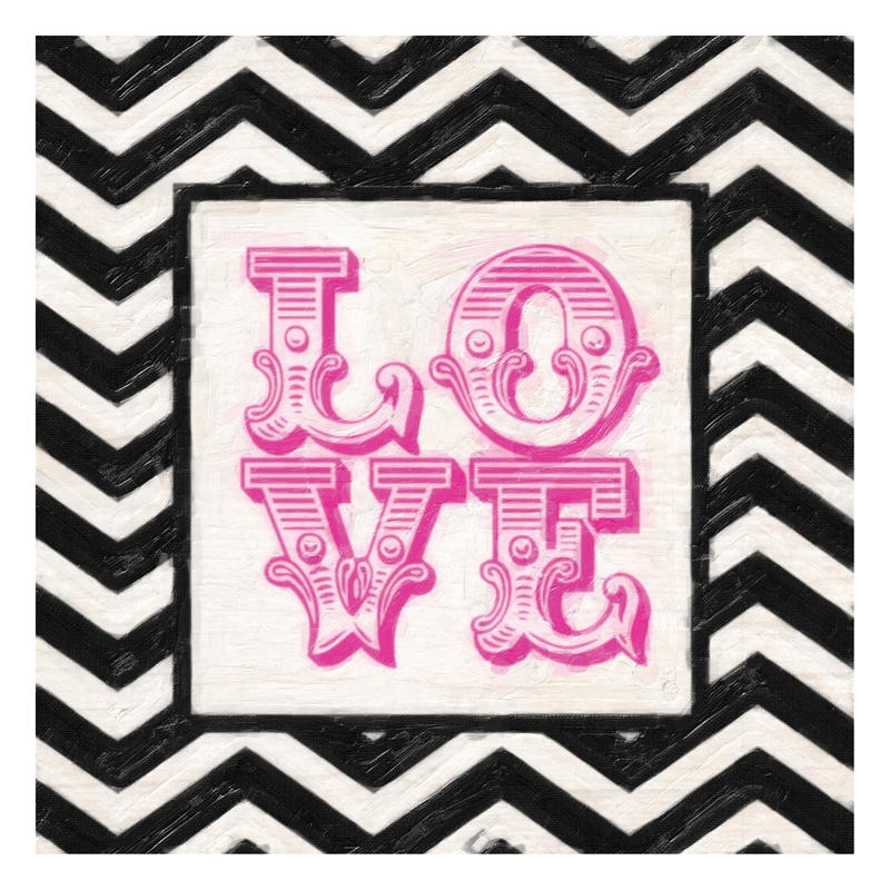Taylor Greene, LOVE IN PINK (Motivation, Inspiration, Wort, Liebe, Buchstaben, Typografie, Wunschgröße, Jugendzimmer)