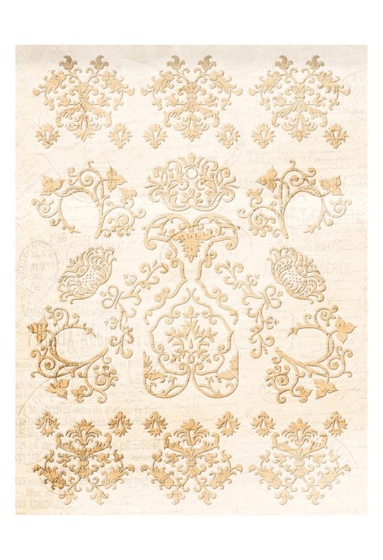 Jace Grey, CREAM PATTERN MIX I (MUSTER)
