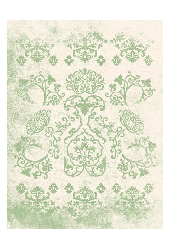 Jace Grey, CREAM PATTERN MIX II (MUSTER)