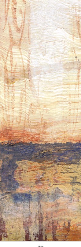Smith Haynes, HORIZONS PANEL I (Abstrakt, Malerei, Spachteltechnik, Wellen, Farbflächen, Farbfelder, modern, Wunschgröße, Wohnzimmer, Treppenhaus, Büro, Business, bunt)
