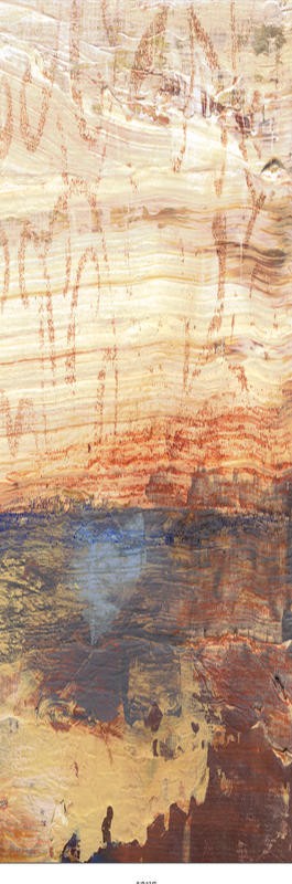 Smith Haynes, HORIZONS PANEL II (Abstrakt, Malerei, Spachteltechnik, Wellen, Farbflächen, Farbfelder, modern, Wunschgröße, Wohnzimmer, Treppenhaus, Büro, Business, bunt)