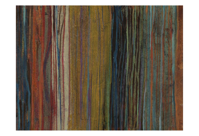 Smith Haynes, STRIPES WITH BROWN IV (ABSTRAKT)