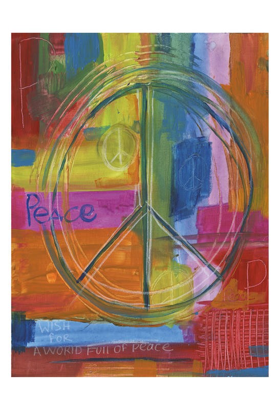 Smith Haynes, PEACE ABSTRACT (JUNG + WILD)
