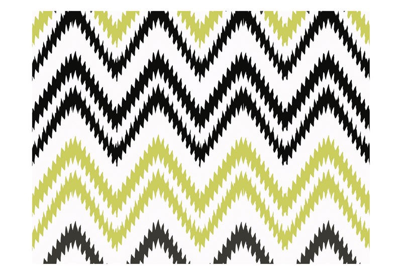 Taylor Greene, LIMERON II (Linien, Zickzacklinien, unruhig, Dynamik, Zittern, horizontal, Wunschgröße, modern, Tapetenmuster,)