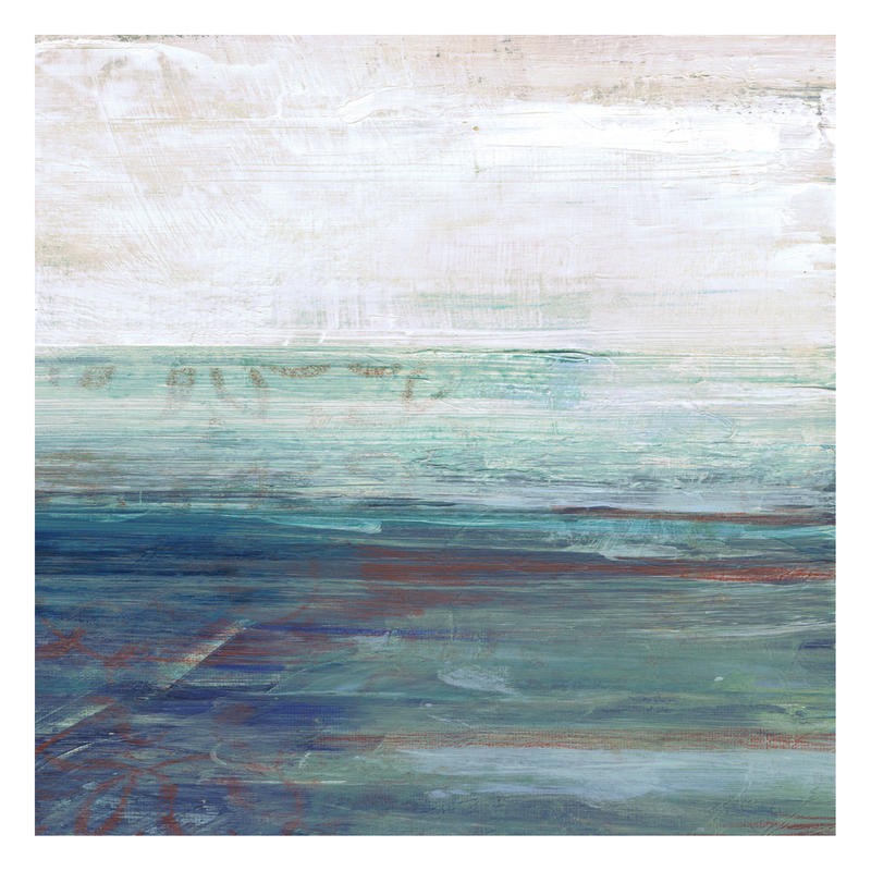 Smith Haynes, MORE HORIZONS II (Abstrakt, Malerei, Farbfelder, Spachteltechnik, Horizontal, modern, Wunschgröße, Wohnzimmer, Treppenhaus, Büro, Business, bunt)
