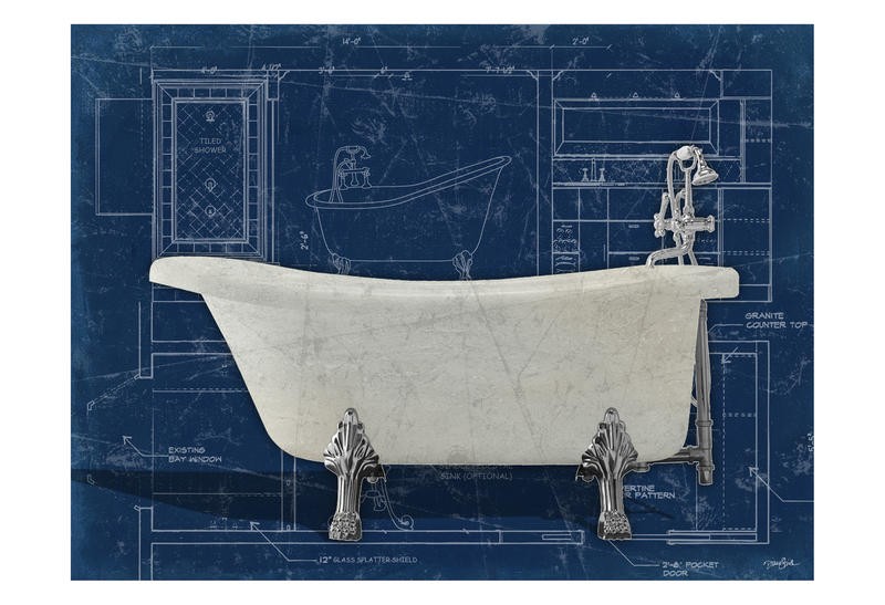 Diane Stimson, BATH BLUES III (BAD)