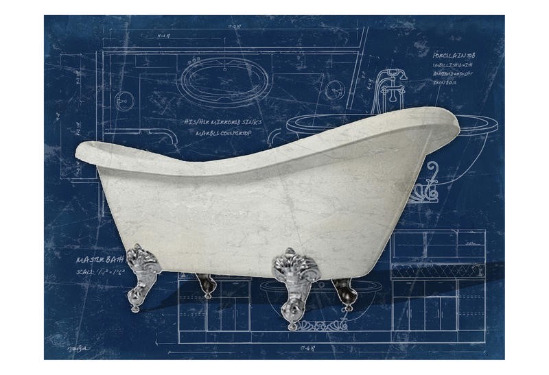 Diane Stimson, BATH BLUES IV (BAD)
