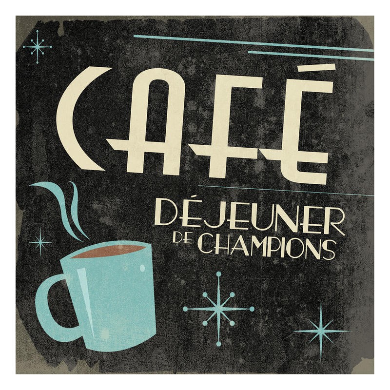 Jace Grey, HAVE A COFFEE BLUE I (KÜCHE)