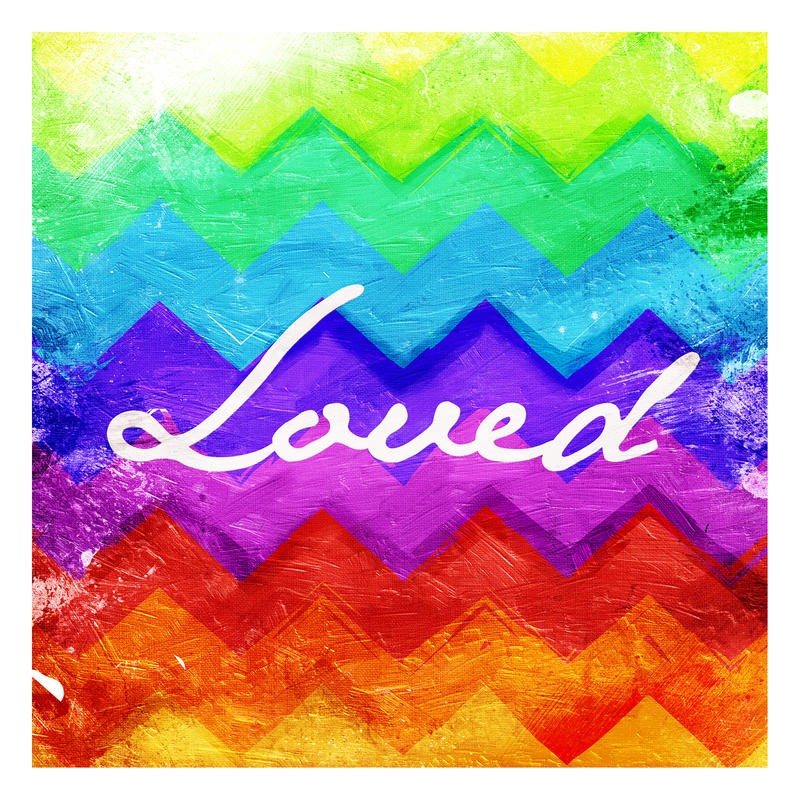 Jace Grey, COLORFUL LOVED (TYPOGRAFIE)