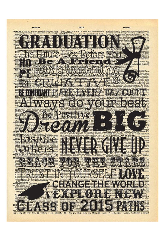 Melody Hogan, GRADUATION II (TYPOGRAFIE)