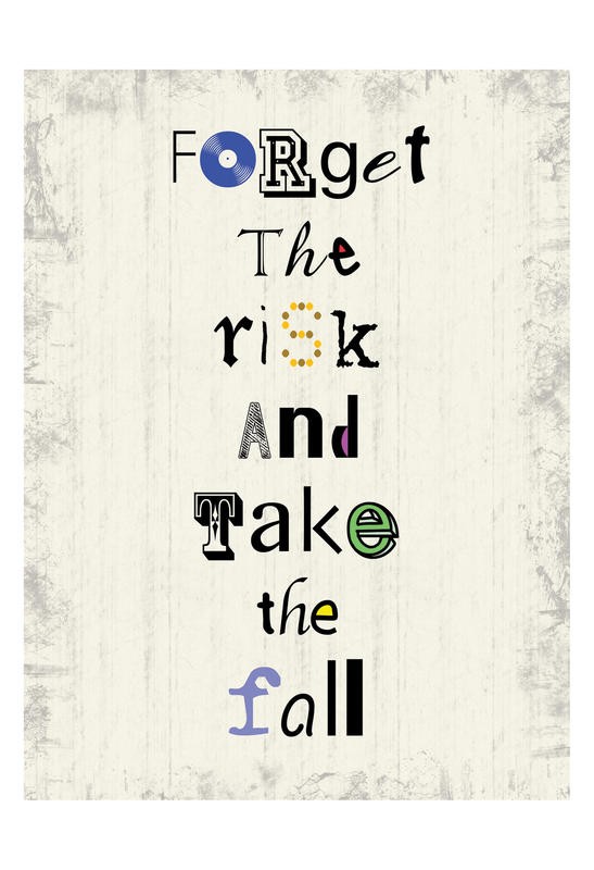 Lauren Gibbons, THINGS IN LIFE II (Motivation, Inspiration, Lebensweisheiten, Sprüche, Typografie, Treppenhaus, Jugendzimmer, Grafik, Wunschgröße, bunt)