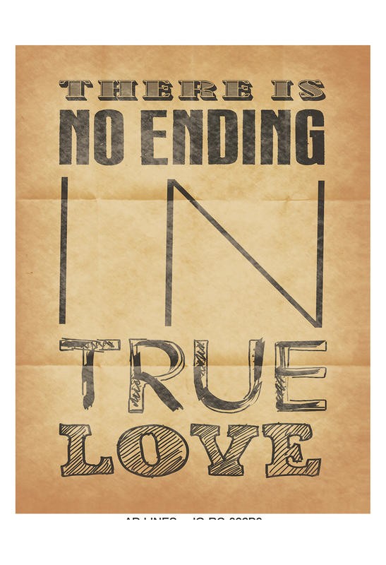 Jace Grey, TRUE LOVE II (TYPOGRAFIE)