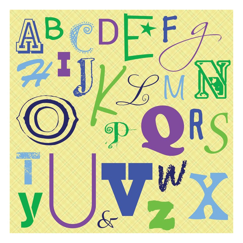 Lauren Gibbons, KIDS ALPHABET (KINDERZIMMER)