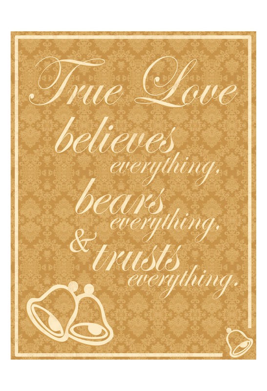 Lauren Gibbons, TRUE LOVE (Motivation, Inspiration, Lebensweisheiten, Sprüche, Typografie, Treppenhaus, Jugendzimmer, Grafik, Wunschgröße, bunt)