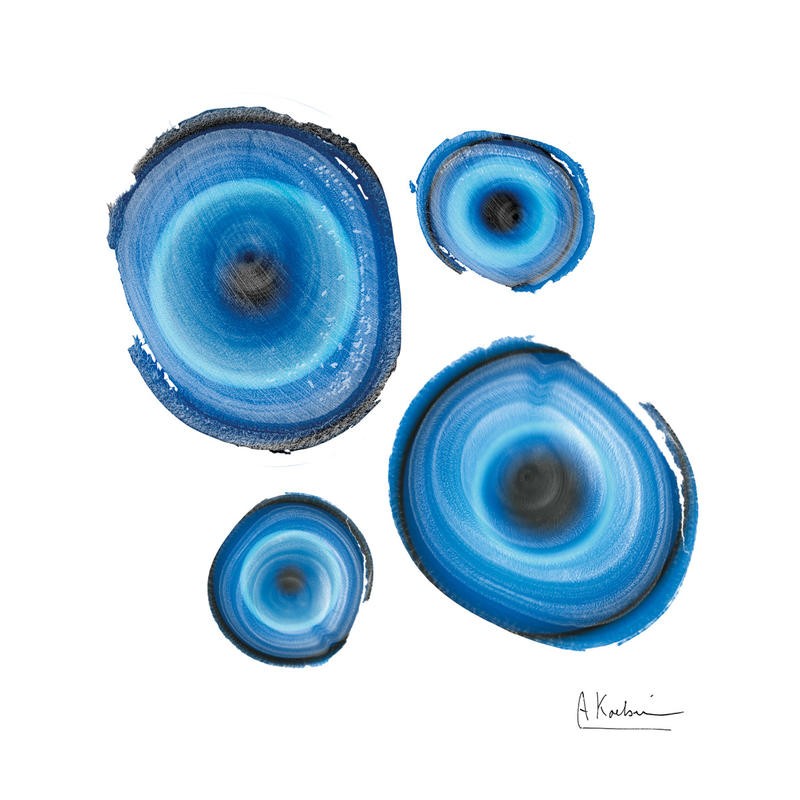 Albert Koetsier, RINGS BLUE I (X-RAY)