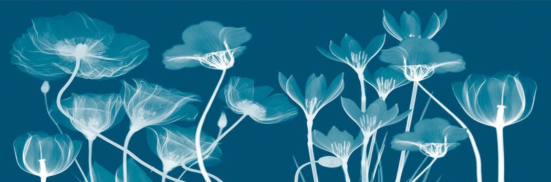 Albert Koetsier, FLORA PANEL BLUE (X-RAY)