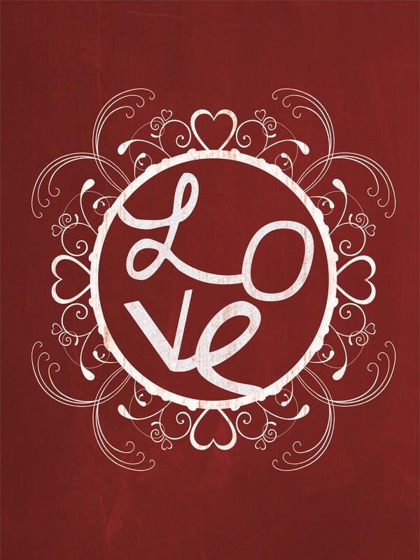 Lauren Gibbons, RED CHALK LOVE (INSPIRATION)