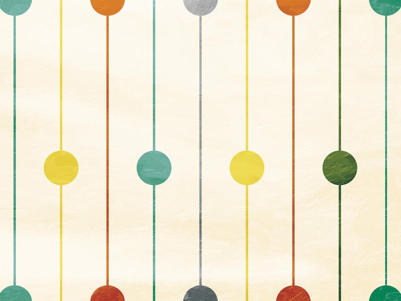 Jace Grey, RETRO CIRCLES II (MUSTER)