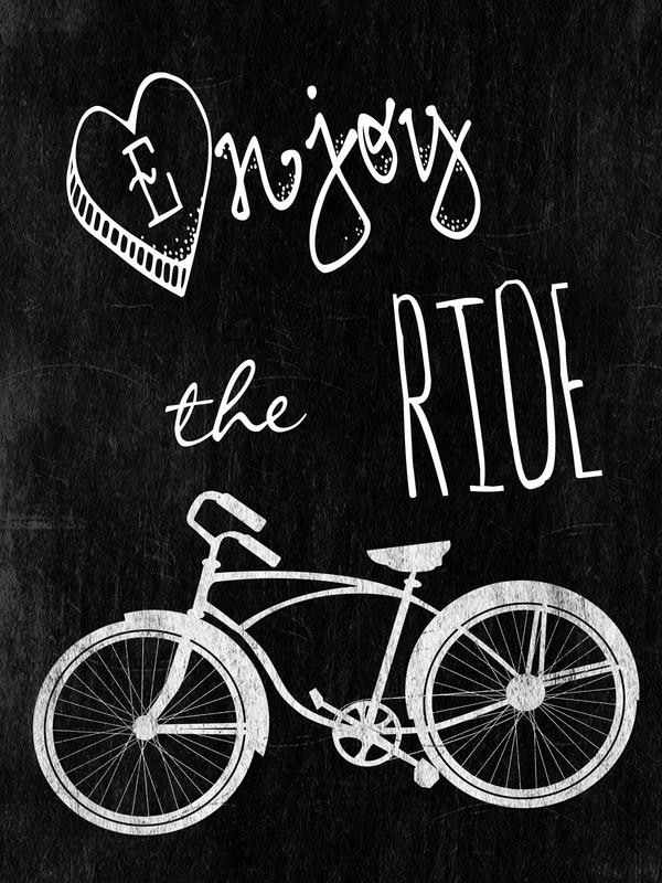 Sheldon Lewis, BICYCLE DUO II (Motivation, Inspiration, Reisen, Fahrrad, Fortbewegung, Kalligrafie, Treppenhaus, Wohnzimmer, Wunschgröße, Grafik, schwarz/weiß)