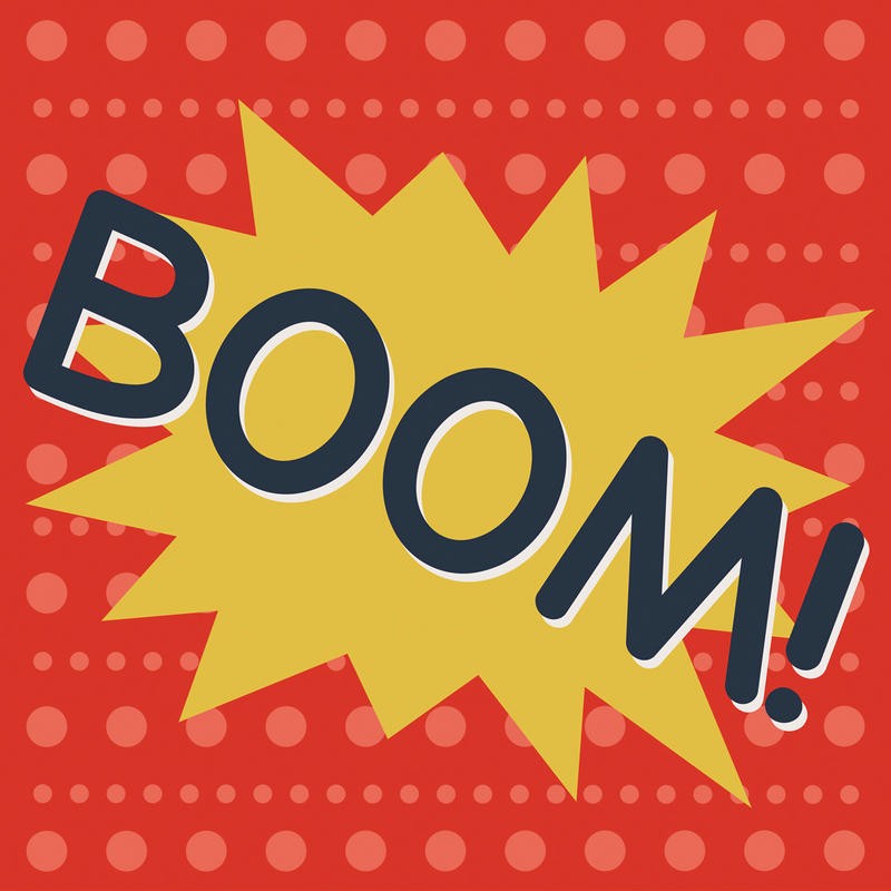 Lauren Gibbons, BOOM & POW I (JUNG + WILD)