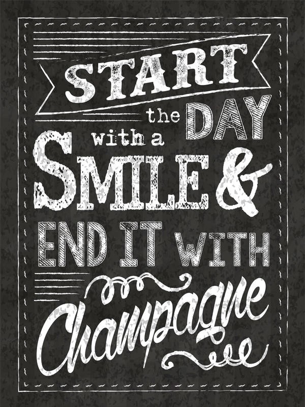 Melody Hogan, CHALKBOARD IV (TYPOGRAFIE)