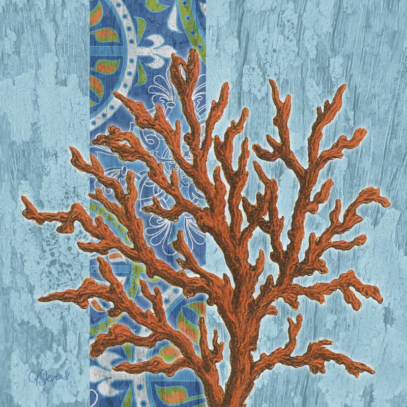 Carole Stevens, TROPICAL CORAL ORANGE II (MARITIM)