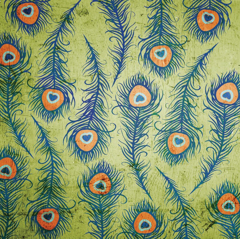 Diane Stimson, DUO PEACOCK PATTERN I (VÖGEL)